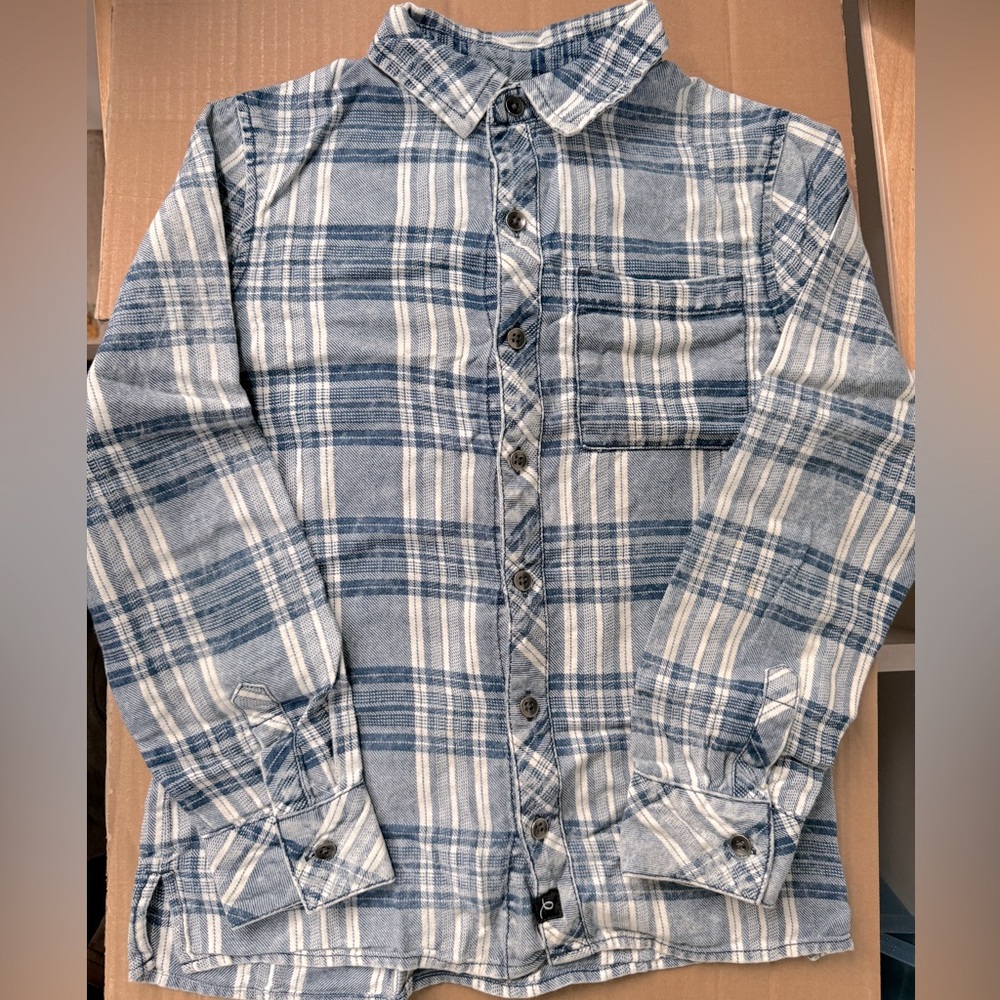Boy Plaid Art Class Brand button Down shirt